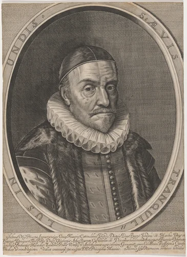 William, Prince of Orange by Cornelis Visscher; Gerrit van Honthorst, print, 1629-1662