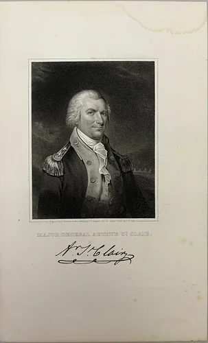 Major General Arthur St Clair by Edward Wellmore, other, 1800-1899