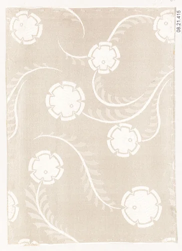 Textile sample by Unknown Designer, textile, 1900
