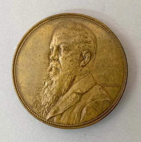 Alois Richter (1849–1894) by Franz Xaver Pawlik, metalwork, 1894