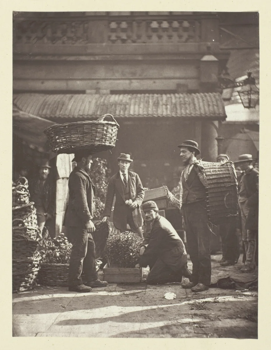 Covent Garden Labourers by John Thomson
Adolphe Smith, photograph, 1881
