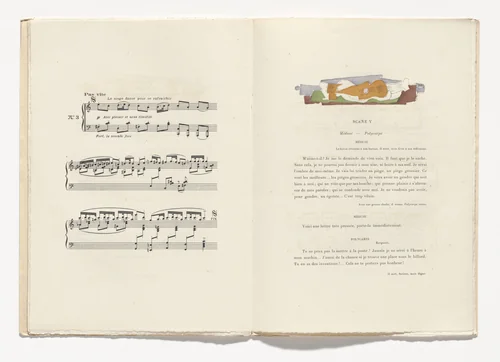 Headpiece (folio 10) from Le Piège de Méduse (The Ruse of Medusa) by Georges Braque, illustrated book, 1921