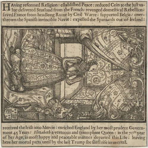 Queen Elizabeth Memorial by Unknown 19th Century, print, 1800-1899