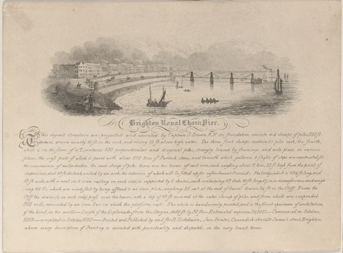 Trade Card for R. Sickelmore, Printer by anonymous, print, 1800-1900