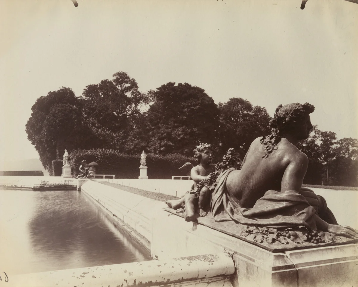 Versailles, Bassin du Midi by Eugène Atget, photograph, 1903