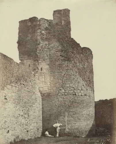 Tower of Castle at Roscrea by Alfred Capel-Cure, photograph, 1853