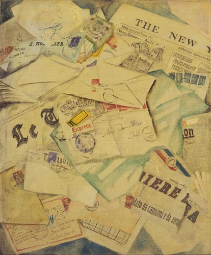 The World War by Max Oppenheimer, painting, 1916