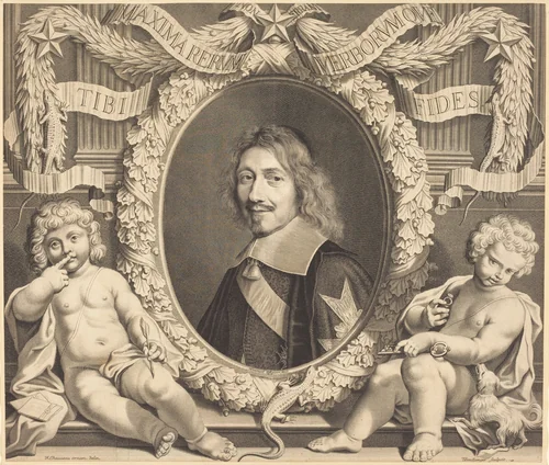 Chancellor Michel Le Tellier by Robert Nanteuil, print, 1662