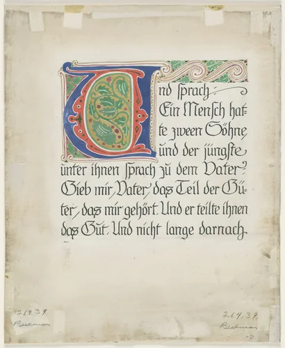 The Mocking of the Prodigal Son ( Der Verlorene Sohn wird verspottet ) by Max Beckmann, drawing, 1918