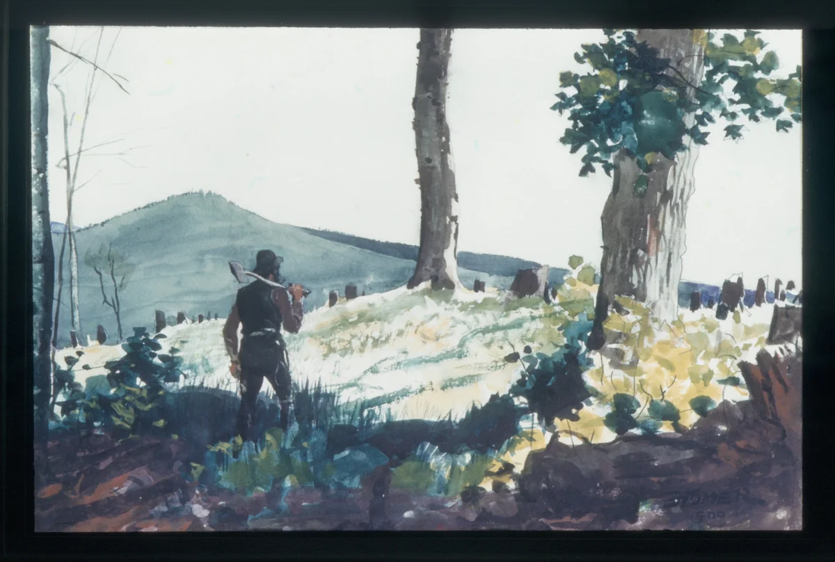 The Pioneer by Winslow Homer, artwork, 1900