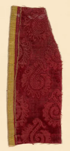 Fragment by Spain or Italy, textile, 1600-1625