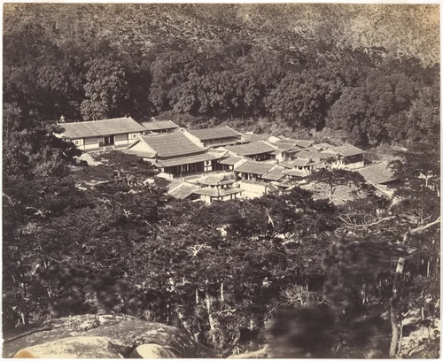 Ru-Shan Monastery by Lai Afong, photograph, 1869