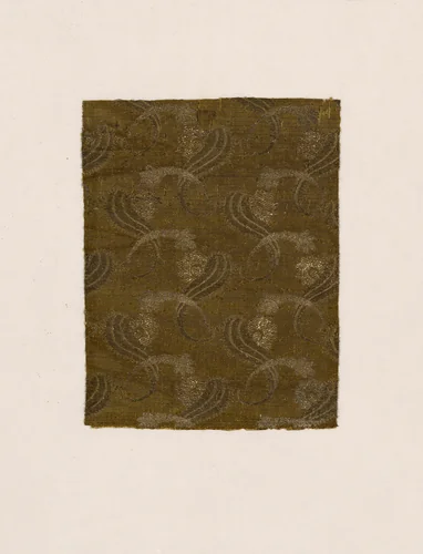 Fragment by Italy, textile, 1695-1705