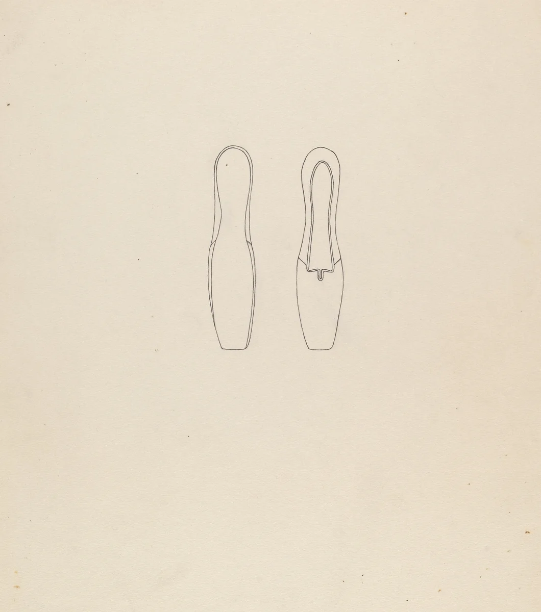 Shoe by Mae A. Clarke, index of american design, 1935-1942