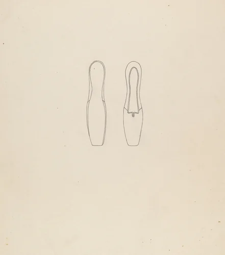 Shoe by Mae A. Clarke, index of american design, 1935-1942