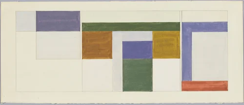 Untitled by David Novros, drawing, 1972