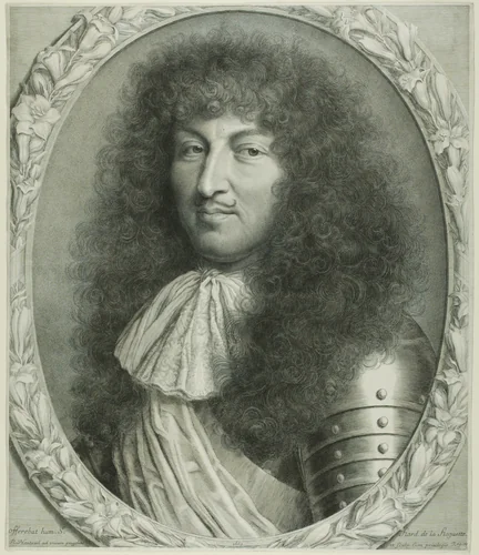 Louis XIV by Robert Nanteuil, print, 1669