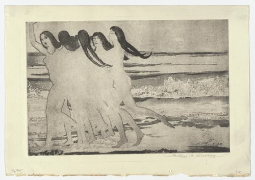 Sea Maidens by Arthur B. Davies, print, 1919