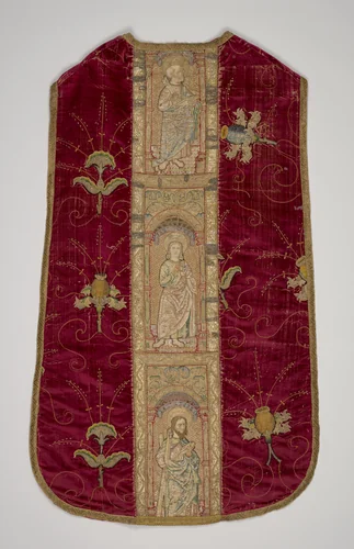 Chasuble with Orphrey Band by Unknown, textile, 1500-1520