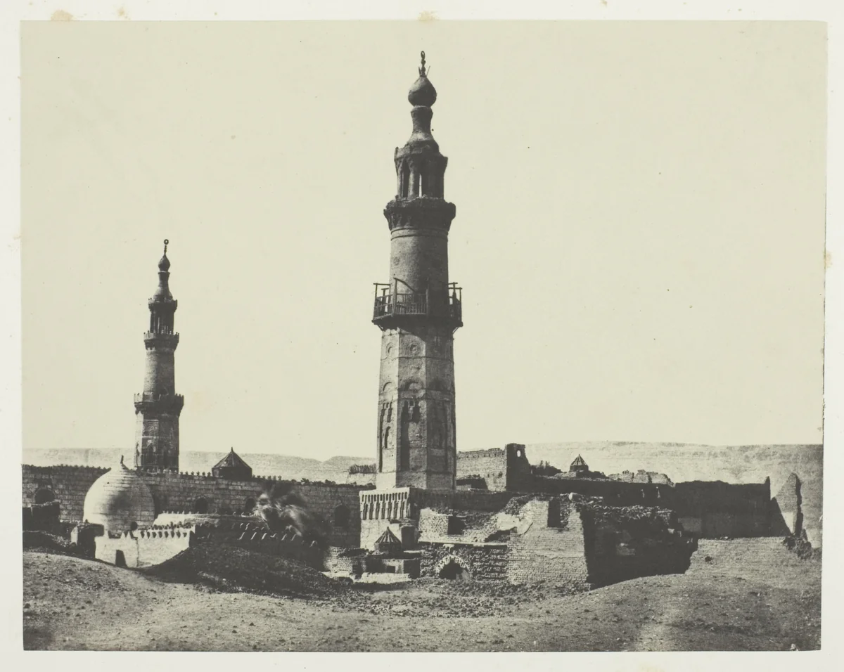 Mosquée d'Aly-Bey, Girgeh, Haute-Egypte, plate 15 from the album "Egypte, Nubie, Palestine et Syrie" (1852) by Maxime Du Camp, photograph, 1849-1851