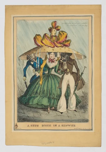 A Snug Birth in a Shower by William Heath, print, 1828