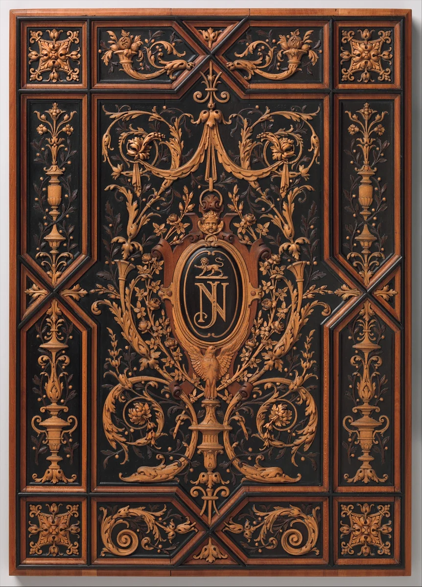 Book or album cover by Henry-Auguste Fourdinois, other, 1875