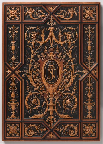 Book or album cover by Henry-Auguste Fourdinois, other, 1875