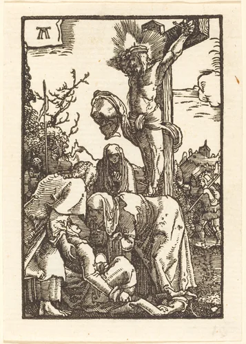 Christ on the Cross by Albrecht Altdorfer, print, 1513