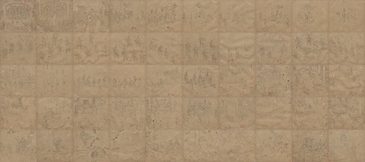 Album of Daoist and Buddhist Themes by Unknown, painting, 1200-1299