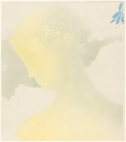 Béatrice by Odilon Redon, print, 1897
