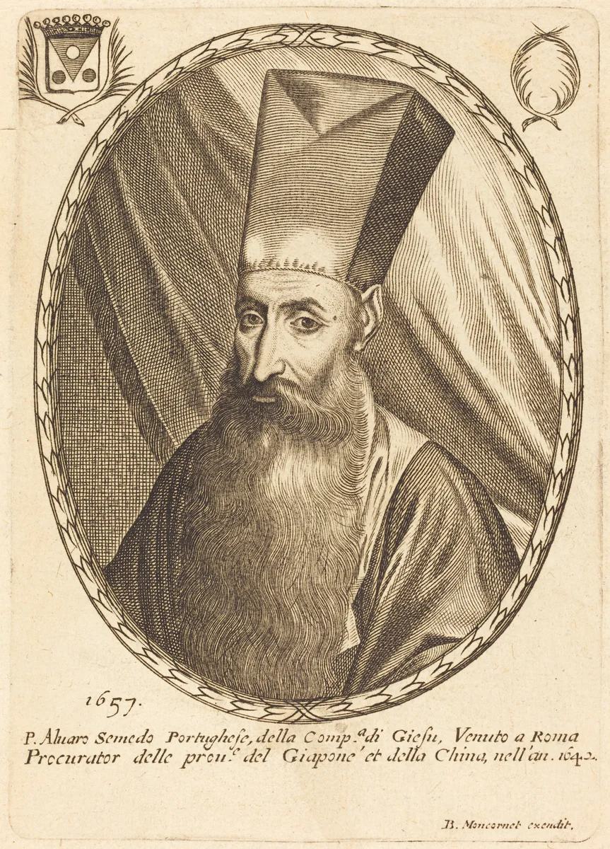 Aluaso Semedo by Balthasar Moncornet, print, 1657
