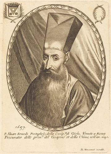 Aluaso Semedo by Balthasar Moncornet, print, 1657