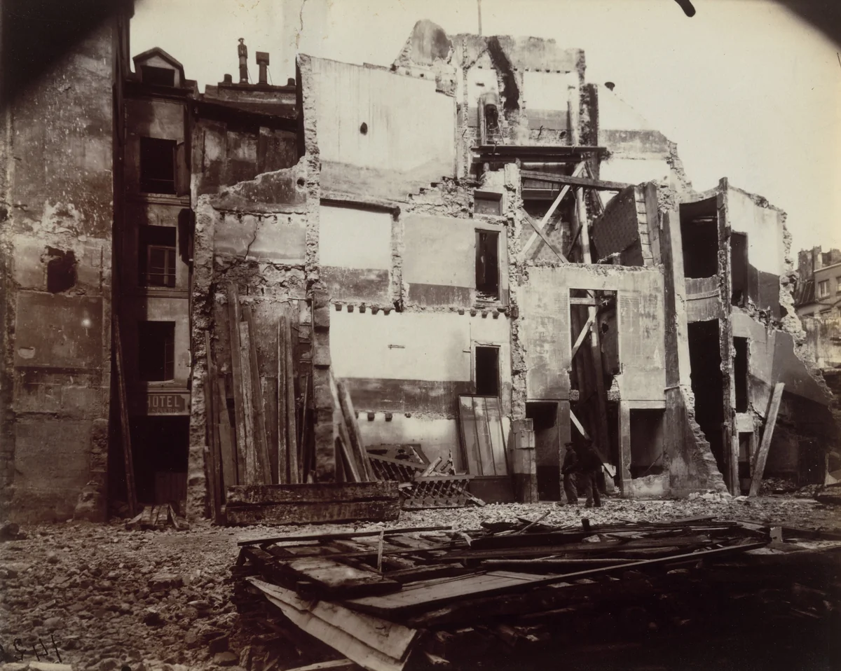 12 rue de la Parcheminerie by Eugène Atget, photograph, 1913