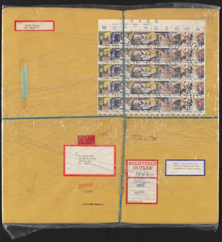 Untitled by Stephen Antonakos, drawing, 1973