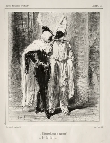 Carnaval by Paul Gavarni, print, 1824-1847