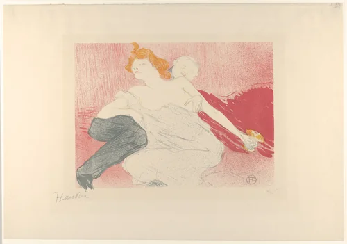 Débauché by Henri de Toulouse-Lautrec, print, 1896
