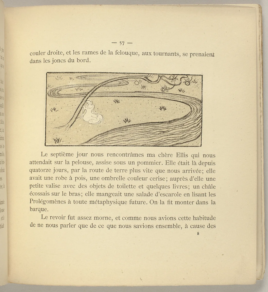 The Voyage of Urien (Le Voyage d'Urien) by Maurice Denis, print, 1893