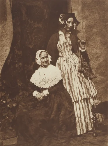 Mrs. Anne Rigby and Lady Elizabeth Eastlake by David Octavius Hill and Robert Adamson, photograph, 1916