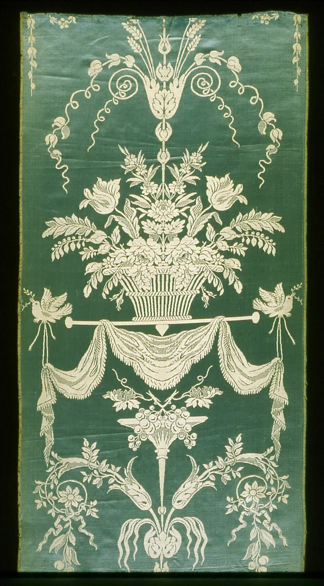 Panel by France, textile, 1795-1805