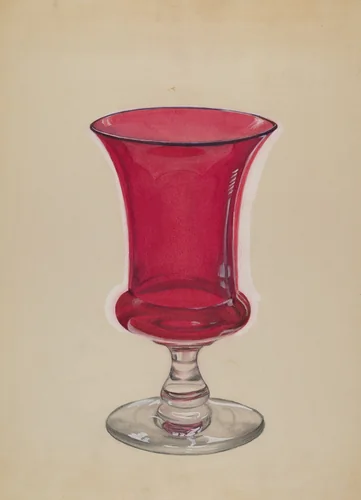 Glass by John Dana, index of american design, 1935-1942