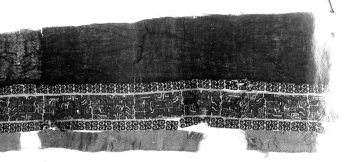 Fragment by Nazca-Wari, textile, 100-800