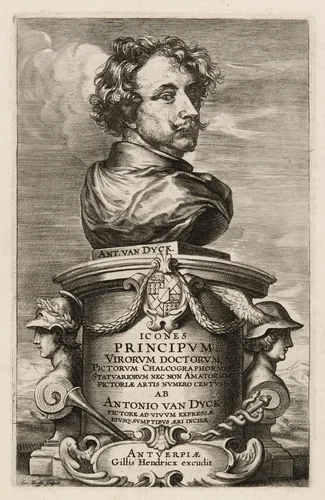 Title Page from the "Iconography" by Jacob Neeffs, print, 1645