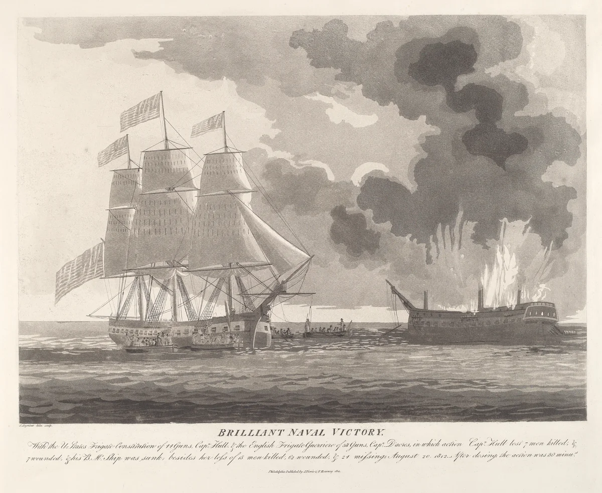 Brilliant Naval Victory by Samuel Seymour, print, 1812
