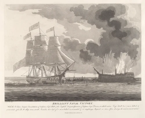 Brilliant Naval Victory by Samuel Seymour, print, 1812