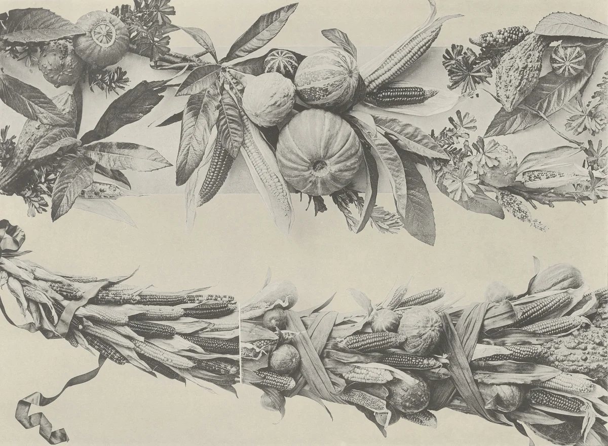 Page from Festons und Dekorative Gruppen by Unidentified Photographer, photograph, 1893