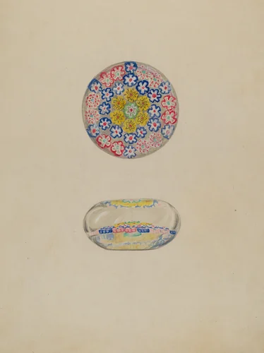 Paper Weight by Vincent Murphy, index of american design, 1936