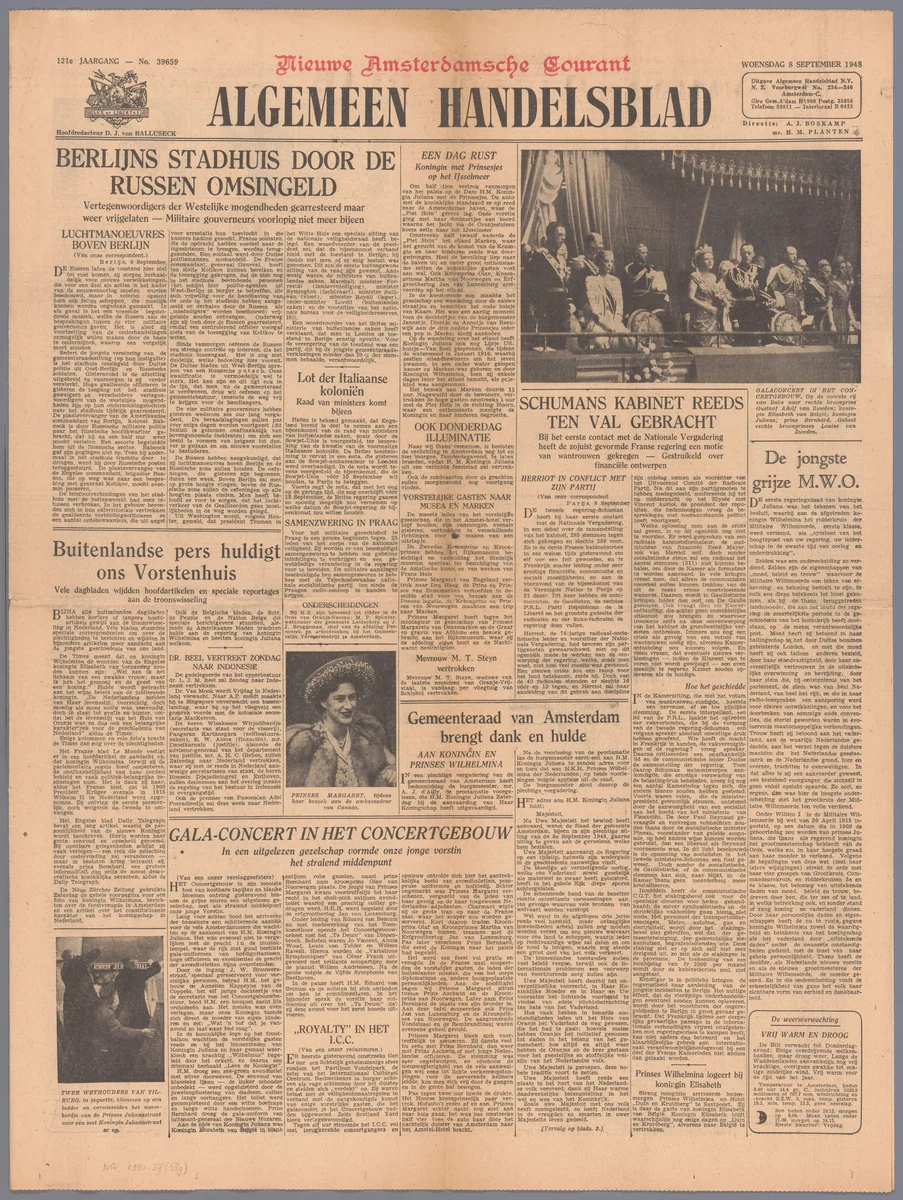 Algemeen Handelsblad by Algemeen Handelsblad, other, 1948