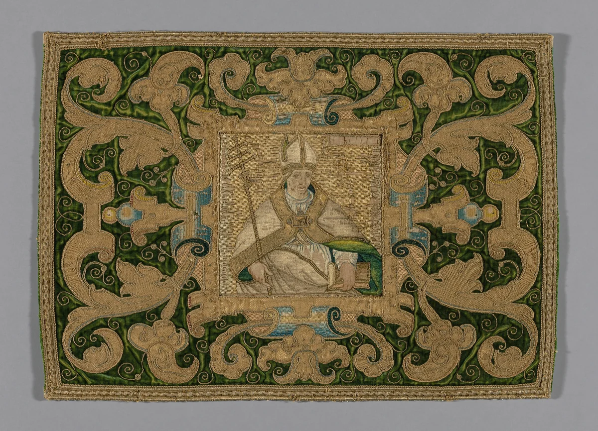 Fragment (From a Chasuble) by Spain, textile, 1601-1700