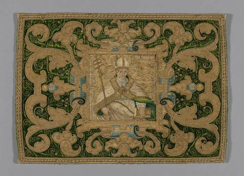 Fragment (From a Chasuble) by Spain, textile, 1601-1700
