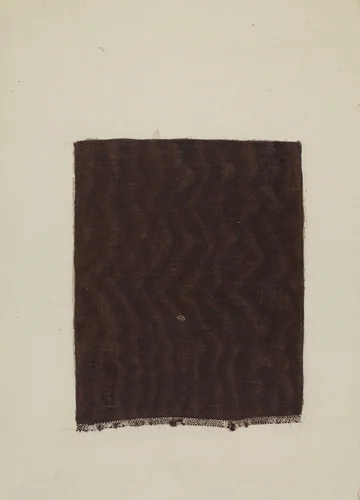 Shaker Textile by Elizabeth Moutal, index of american design, 1936